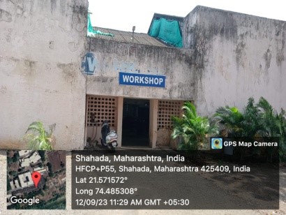 Workshop building exterior