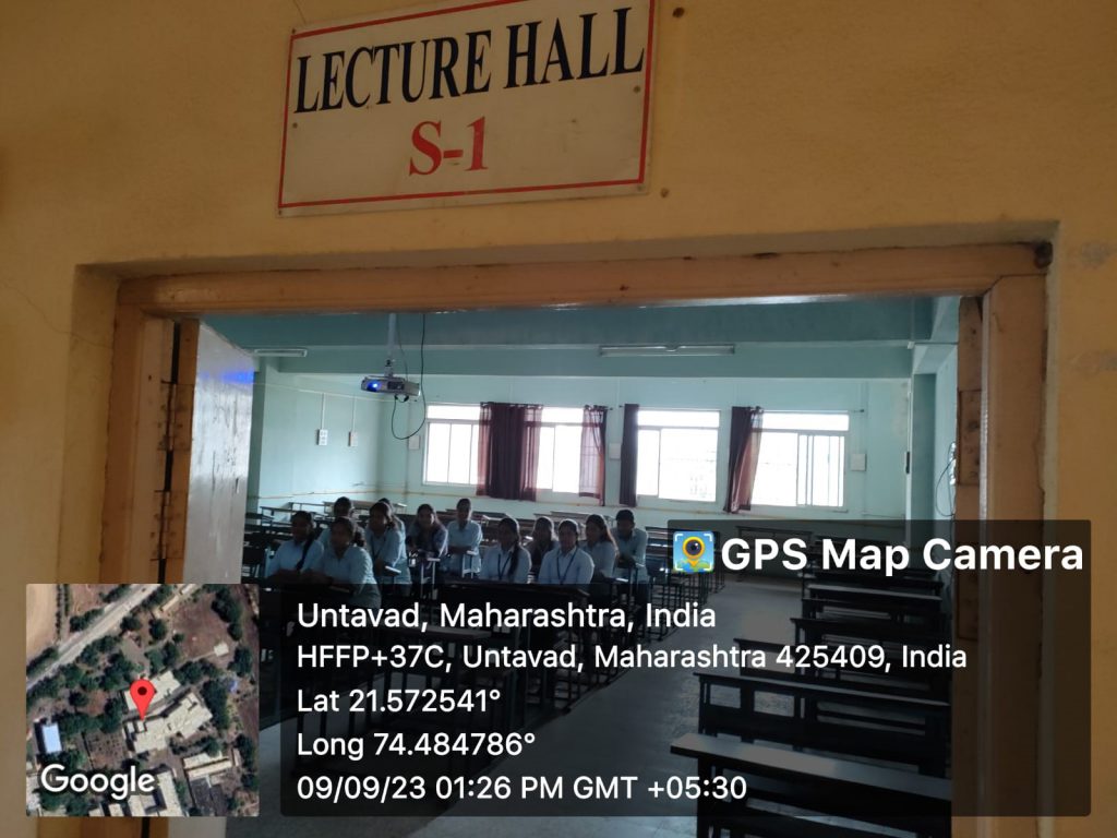Lecture Hall S-1 with students seated